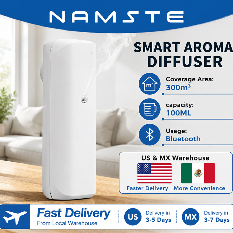 Home Fragrance Liquid - NAMSTE Aromatic Oil Diffuser Bluetooth Fragrance