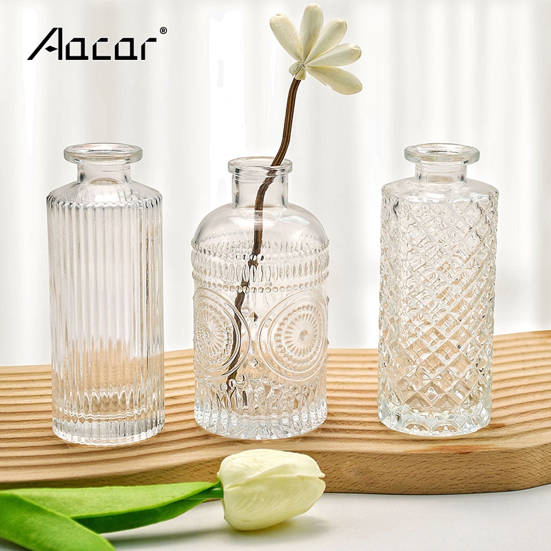 Home Fragrance Refill - 150ml Diamond Glass Aroma Diffuser Bottle