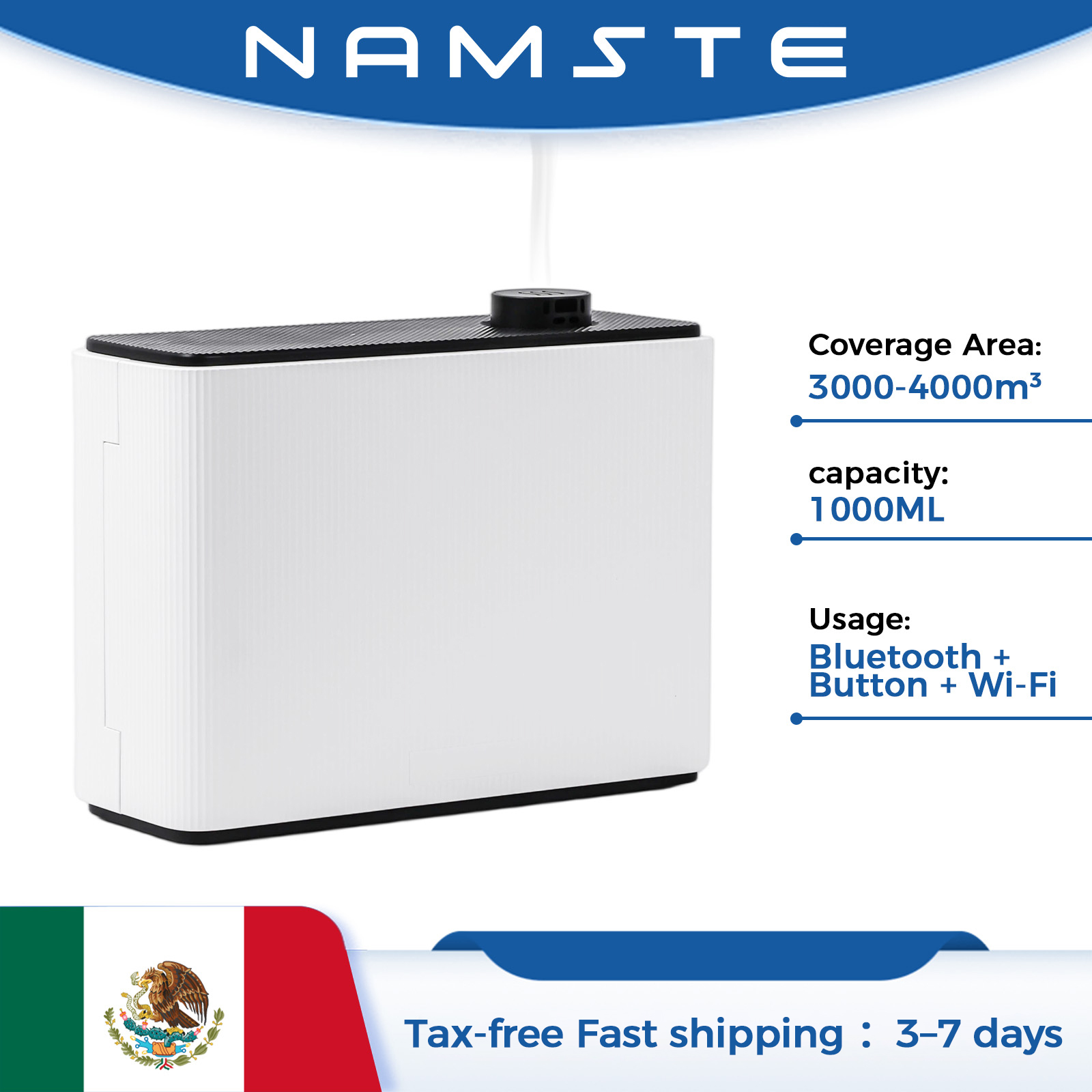 Home Fragrance Aromatherapy - NAMSTE 1000ML Fragrance Diffuser Smart Scent