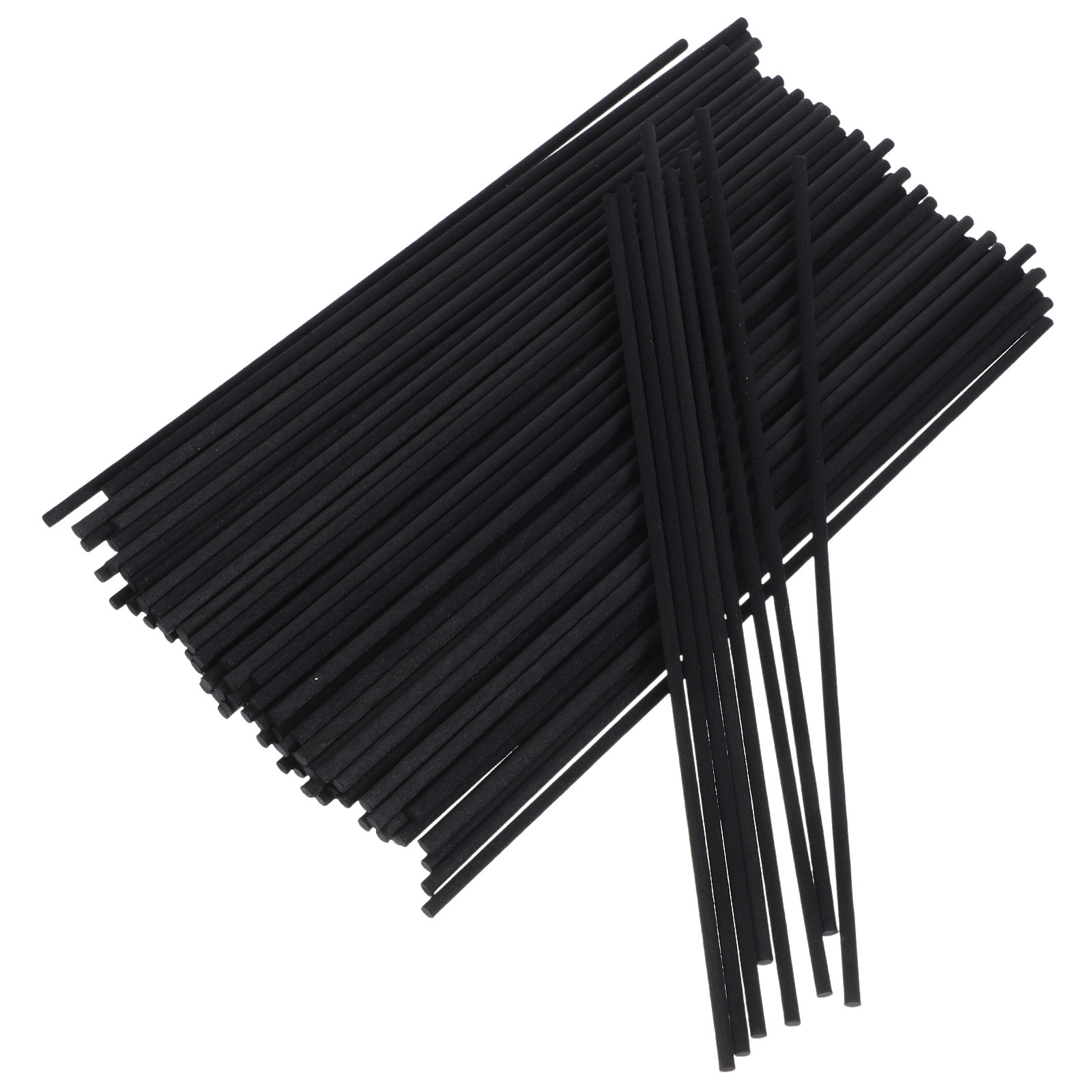 Home Fragrance Oils - 100Pcs Black Fiber Diffuser Rods Essential