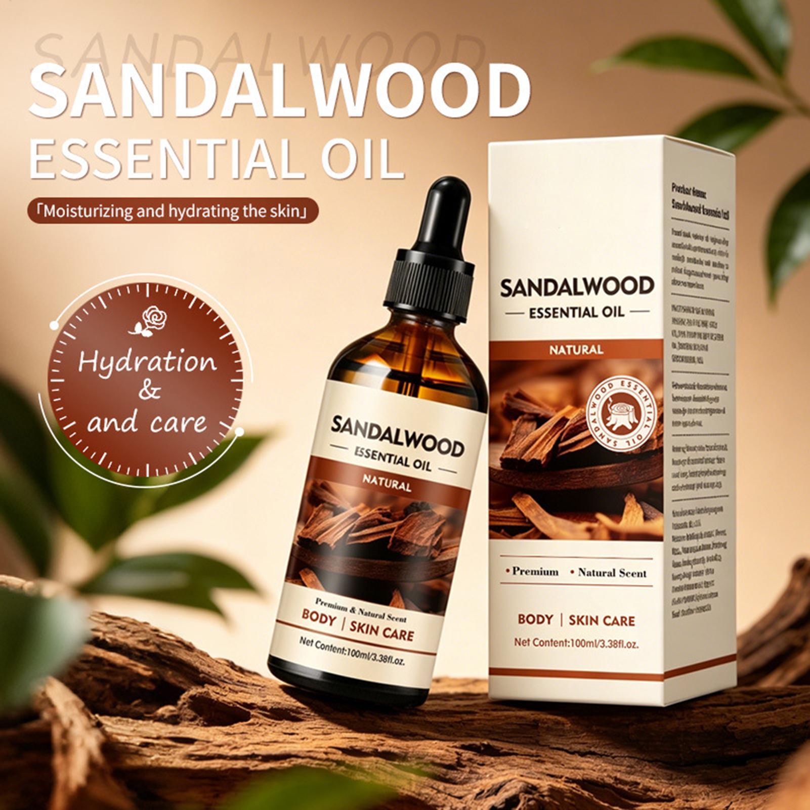 Home Fragrance Oils - Sandalwood Fragrance Oil 100ml Natural Aromatherapy