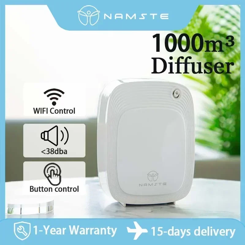 Home Fragrance Liquid - Namste 1000m³ Aroma Diffuser Machine 200ML
