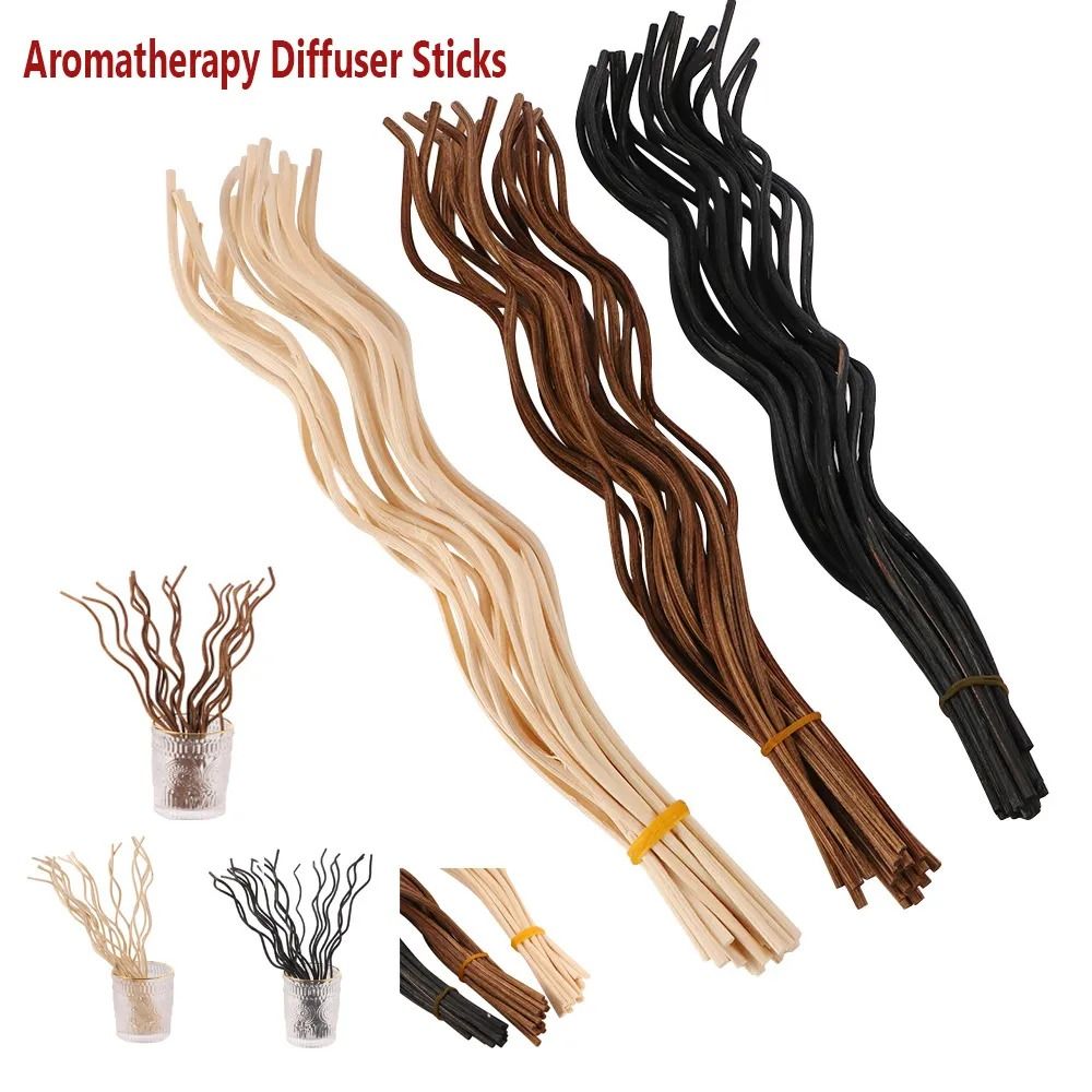 20Pcs Long Wavy Diffuser Stick - Home Fragrance Stick ulasan dan harga