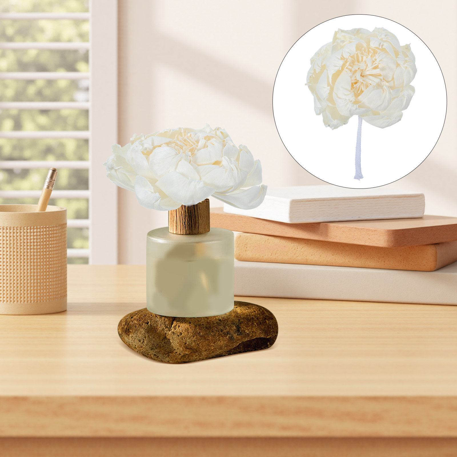 Peony Head Fragrance Diffuser  - Home Fragrance Oils ulasan dan harga