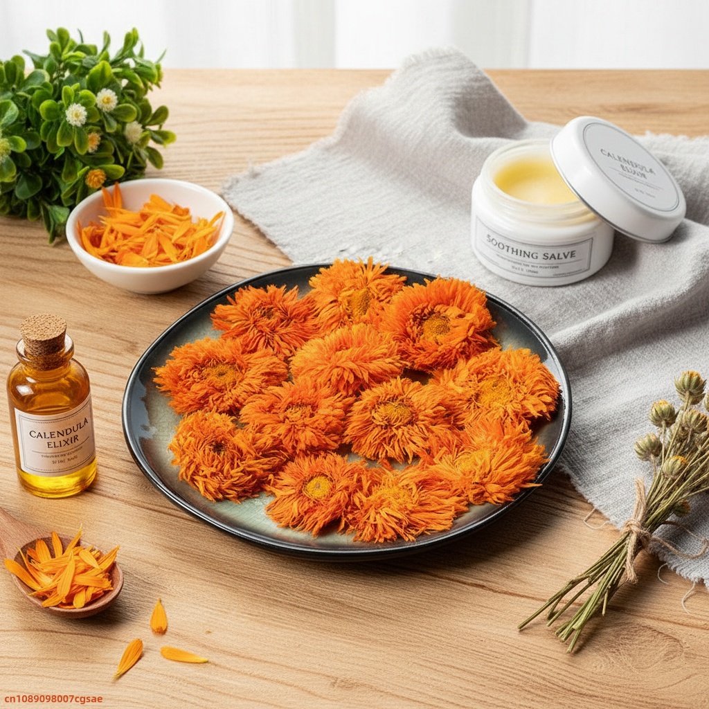 Dried Calendula Petals Yellow  - Quality Home Fragrance ulasan dan harga