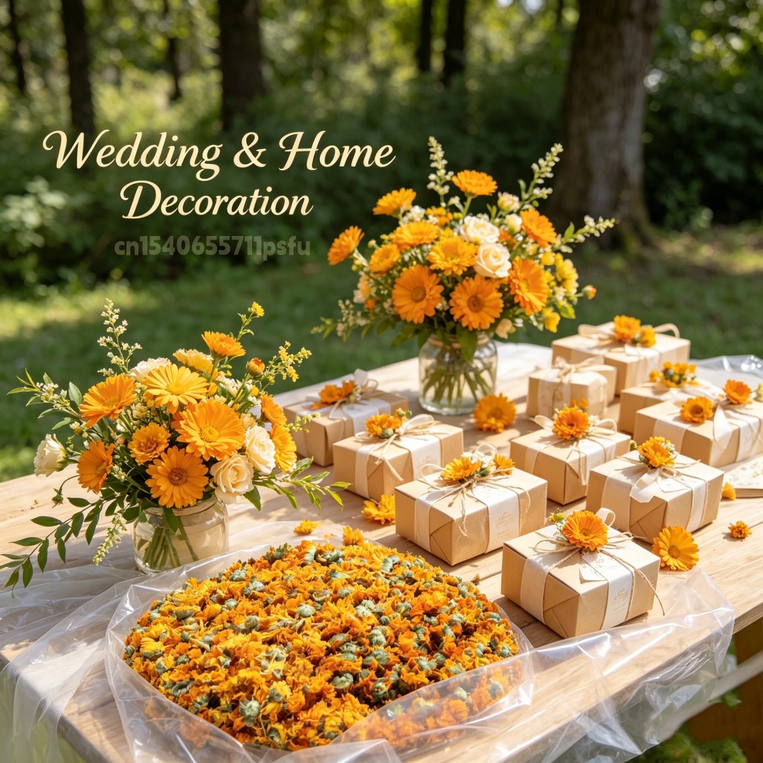 Dried Calendula Petals Yellow  - Quality Home Fragrance ulasan dan harga