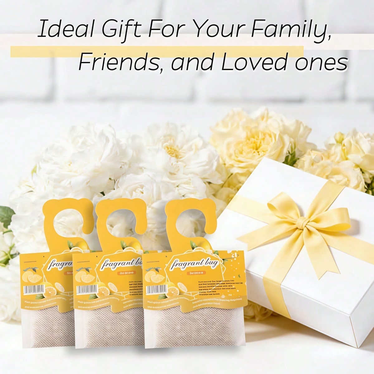 Hanging Lemon Scented Sachets, - Home Fragrance Verbena ulasan dan harga