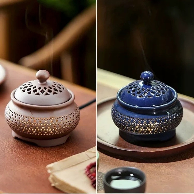 Luxury Scent Warmer Ceramic El - Home Fragrance Diffuser Electric ulasan dan harga