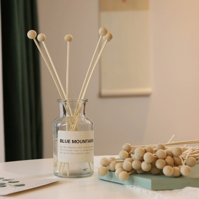 30Pcs/Lot Fireless Wood Ball A - Home Fragrance Stick ulasan dan harga