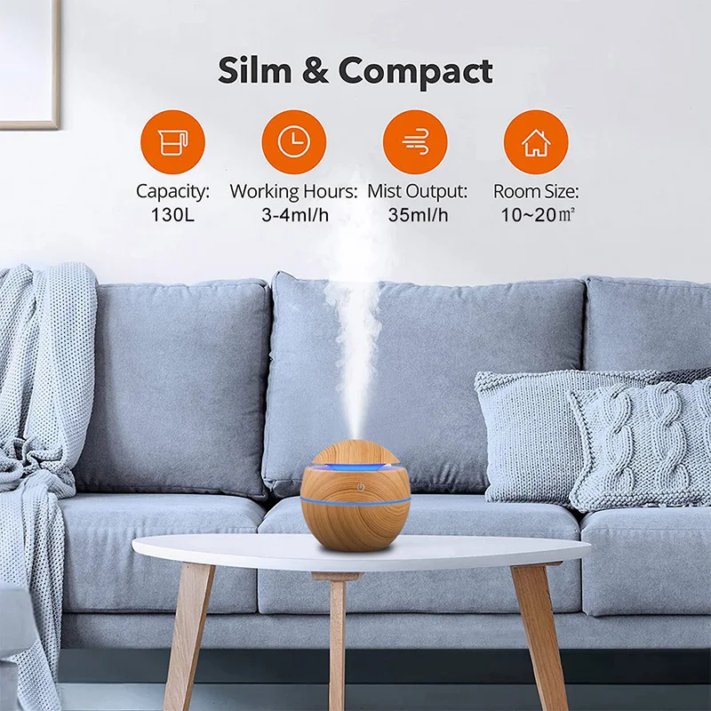 USB Ultrasonic Cool Mist Spray - Home Fragrance Diffuser Electric ulasan dan harga